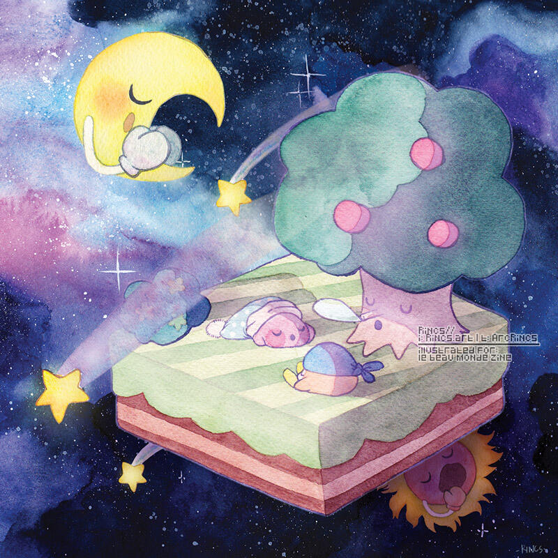 Le Beau Monde: Kirby Sleeping Le Beau Monde: Kirby Sleeping